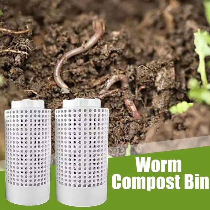Compositeur d'insectes creusées, bac à Compost souterrains pour l'extérieur, Kit de poubelle à Compost de ferme pour lits de fleurs surélevés à la maison, taille S/L