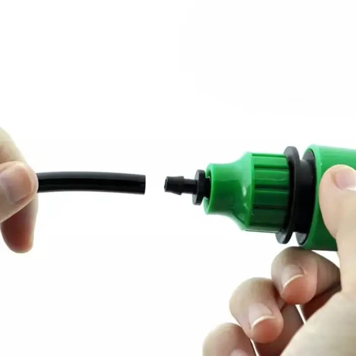 Connecteur rapide de tuyau d'eau en plastique, 5 pièces, pour système d'irrigation goutte à goutte d