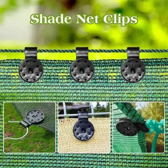 Auvent extérieur ombre maille auvents ombre fournitures Camping jardin Parasol tissu maille Clip mai