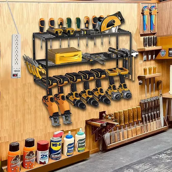 Support de rangement d'outils puissant