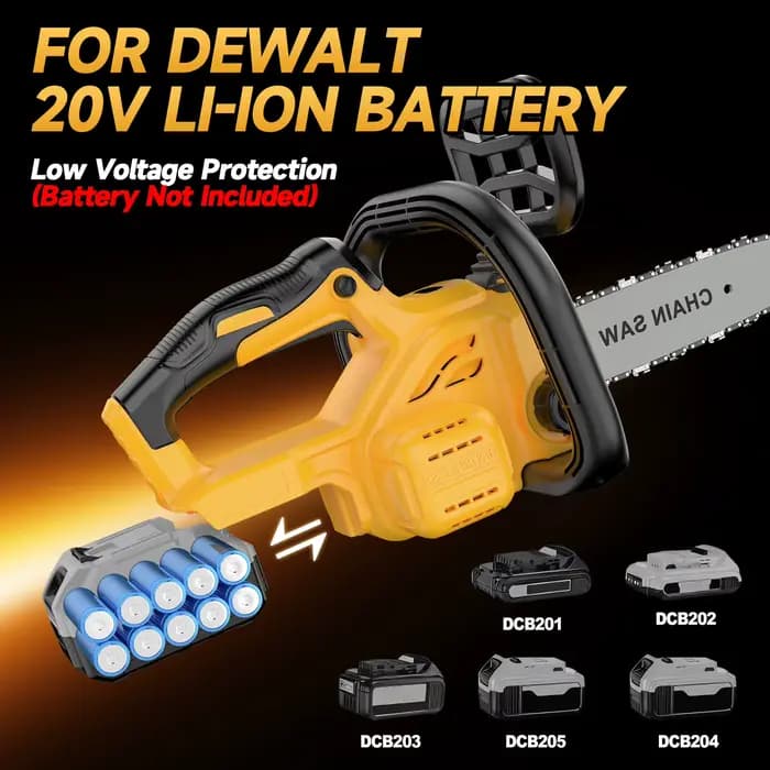 Tronçonneuse électrique portative sans fil de 12 pouces