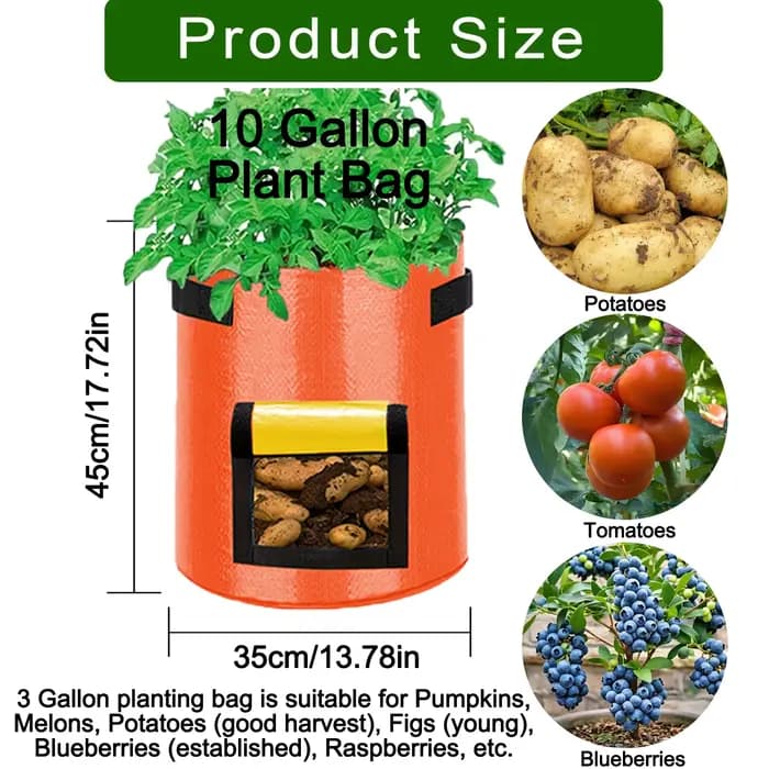 Sac de culture pour pommes de terre 5/7/10 gallons