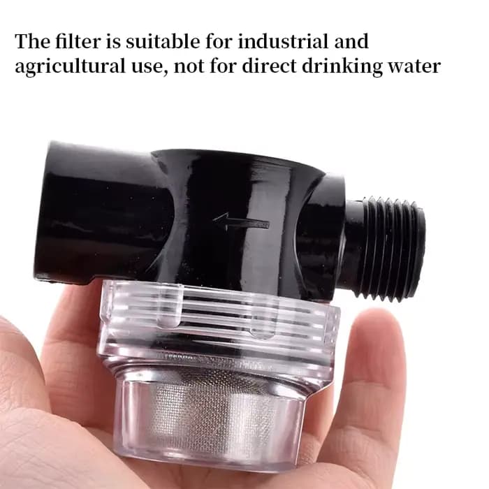 Filtre d'arrosage de jardin à grand débit, filtre d'irrigation, connecteur de tuyau, pompe à eau d'a