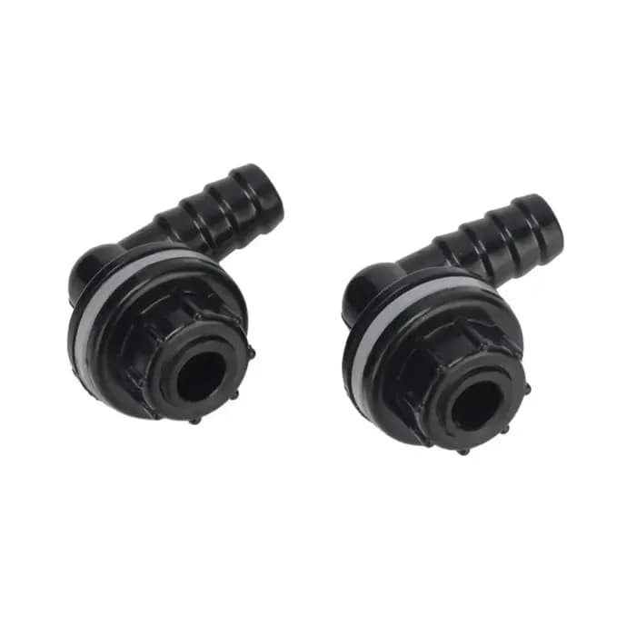 Connecteur de proximité de tuyau de poisson d'aquarium multi-barbe, coude précieux d'eau, raccord de