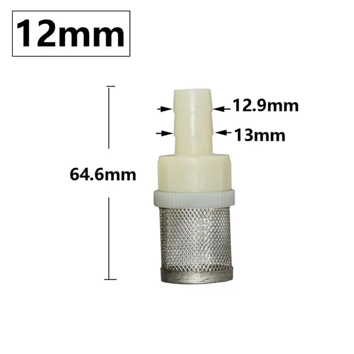 Filtre de tuyau de protection de pompe à eau