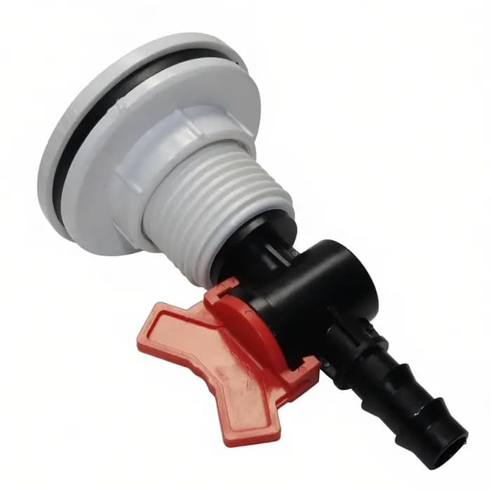 Kit d'irrigation de jardin 2 pièces, raccord de tuyau fileté externe 3/4'' 1/2'' pour réservoir d'ea