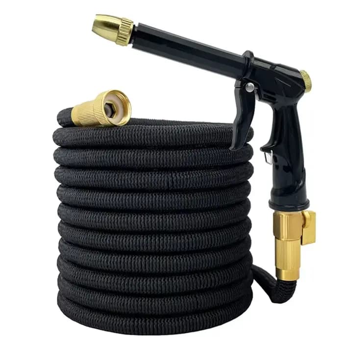 Tuyau d'arrosage haute pression, tuyau magique extensible pour l'arrosage et le nettoyage du jardin,