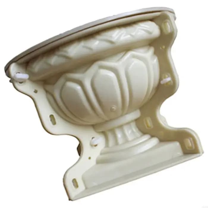 Moule en plastique Pot fleurs artisanat ciment décoration bricolage bonsaï planteur faisant boîte rangement