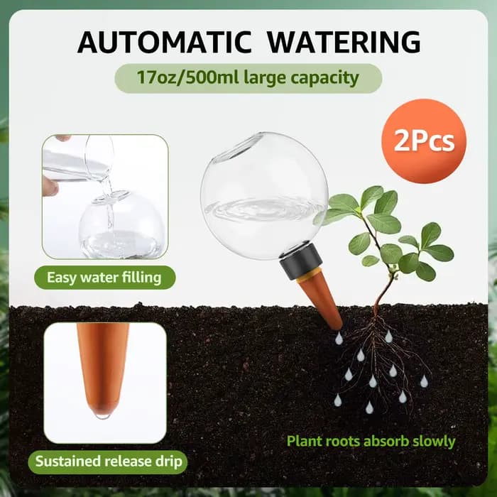 Système d'irrigation goutte-à-goutte automatique de 500ML, 2/4 pièces, ampoules d'arrosage automatiq