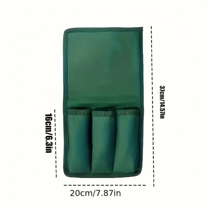 Coussin de jardinage avec 3 poches de rangement et cadre robuste, genouillère antidérapante et lavab