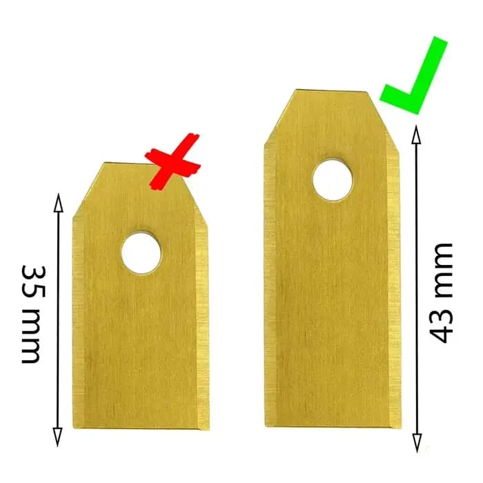 Ensemble de lames de rechange pour tondeuse à gazon robotique, argent doré, 9 pièces, 18 pièces, 30