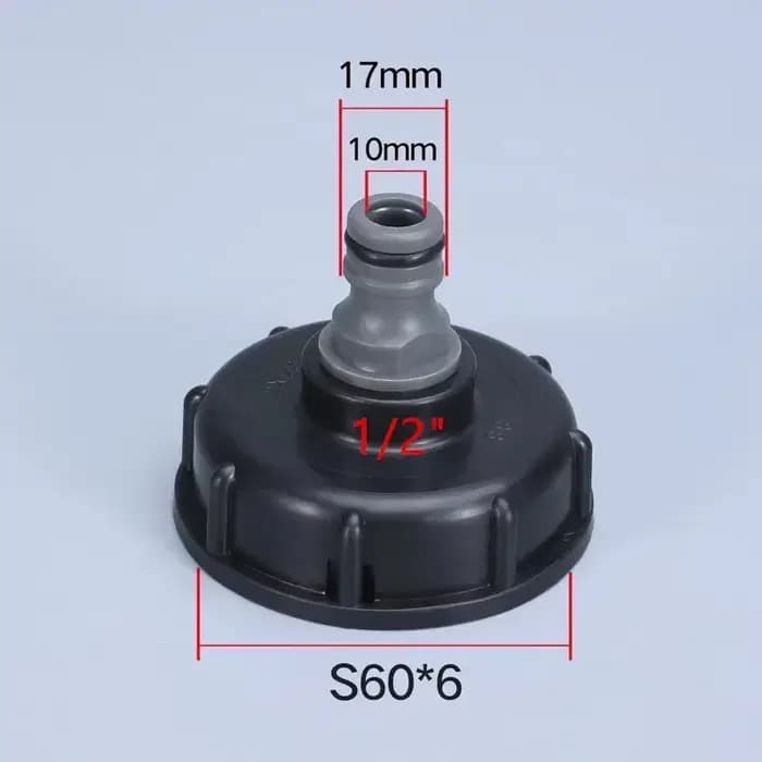 Robinet IBC en plastique précieux
