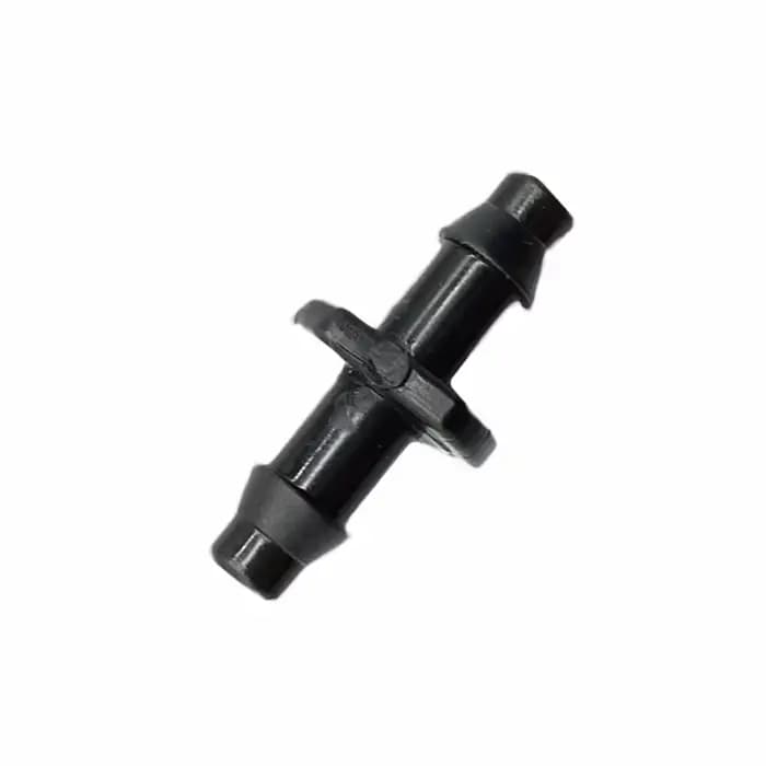 Connecteur barbelé droit de 1/4 pouces, Double barbe pour tubes de 4/7mm, connecteur de tuyau d'arro