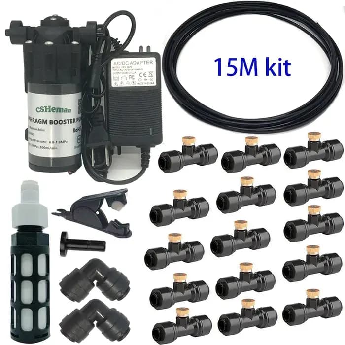 Kit de système de refroidissement par brumisation silencieux