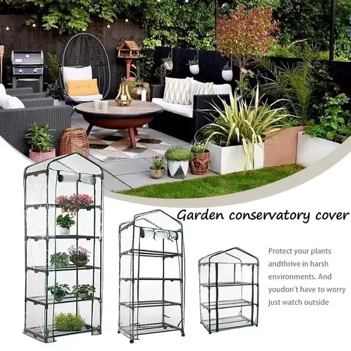 Couverture imperméable réglable pour plantes de jardin – Serre de protection contre le gel multicouche durable
