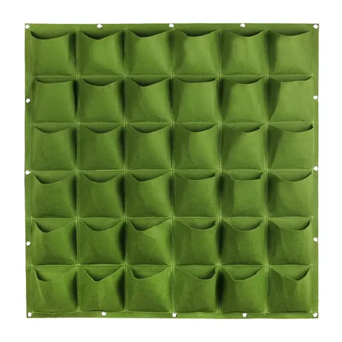 Sac de culture vert à 36/72 poches