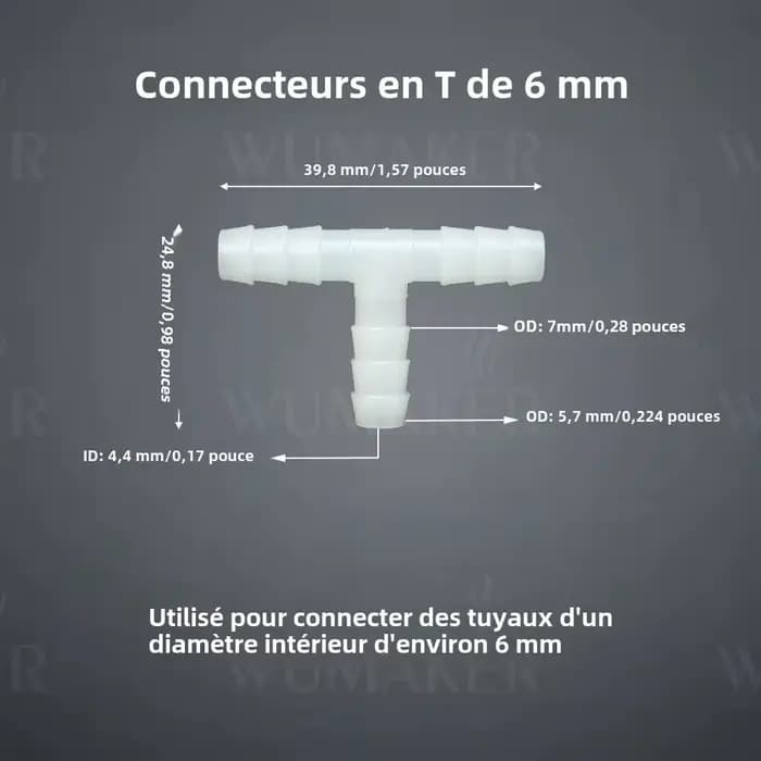 Connecteurs en T de Style T