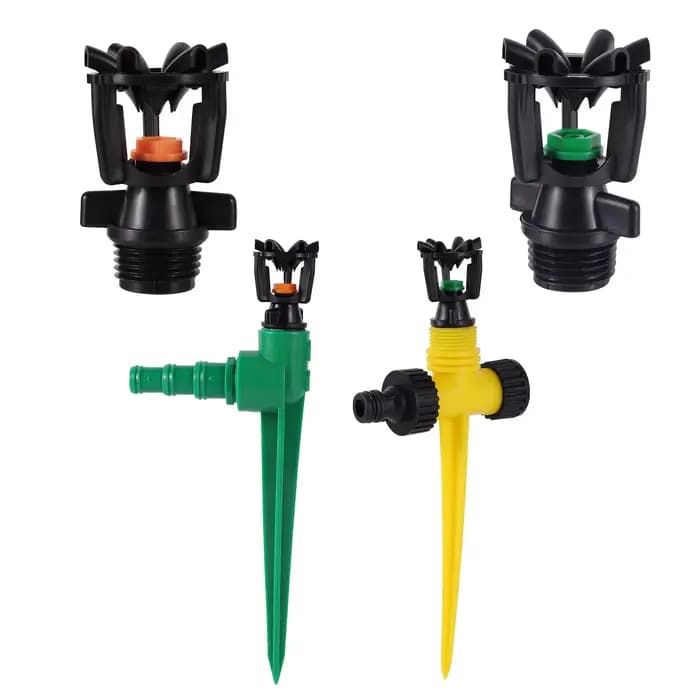 Arroseur rotatif pour pelouse de jardin 1/2 "buse de diffusion à filetage mâle 360 degrés arrosage a