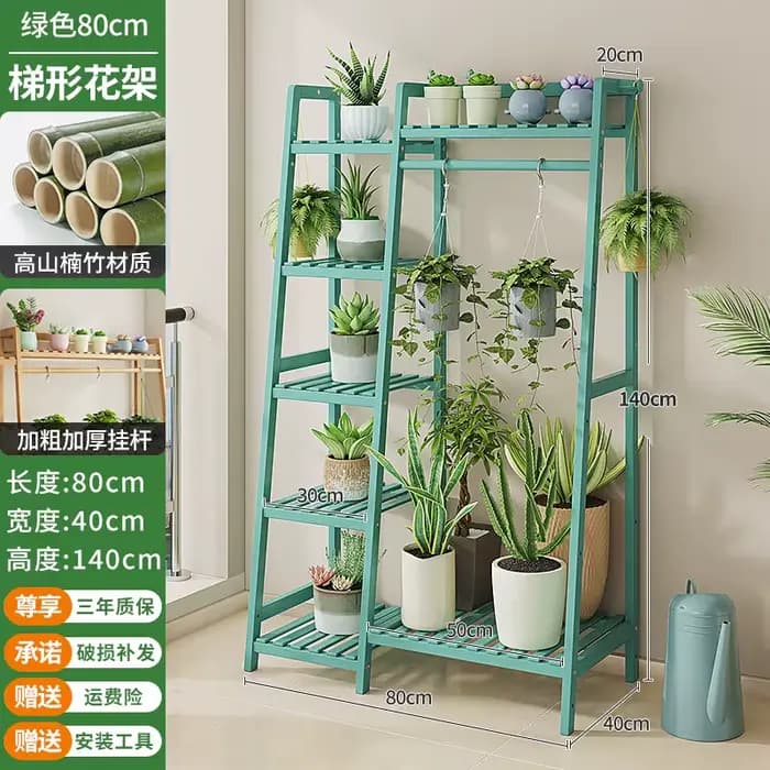 Support de plantes en bois pour balcon, pot à roses, meuble d'extérieur d'angle, mobilier de jardin