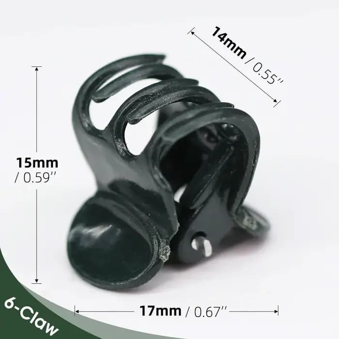 Clips de Support de plante en plastique