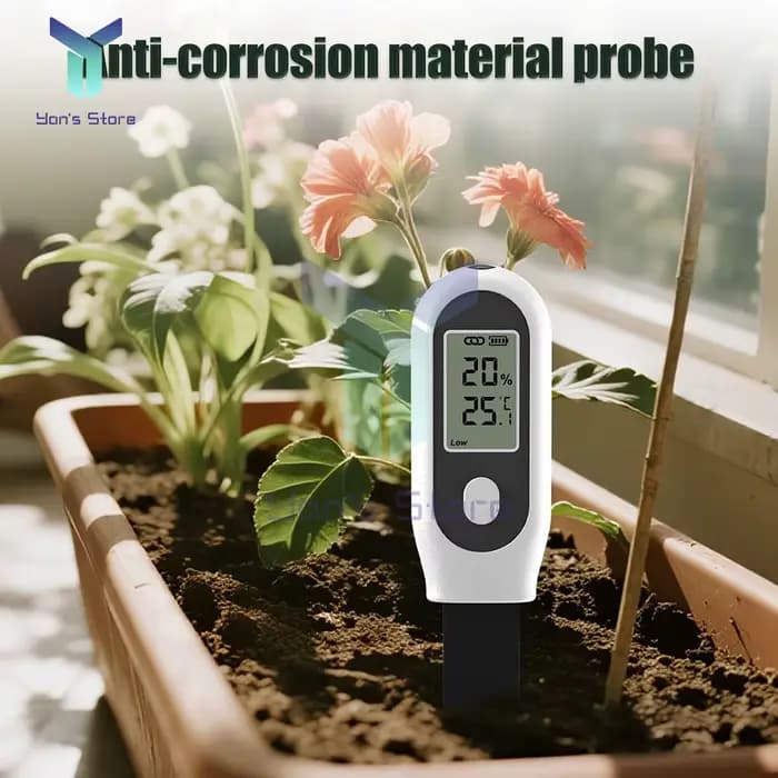 Testeur d'humidité du sol avec écran LCD pour jardin