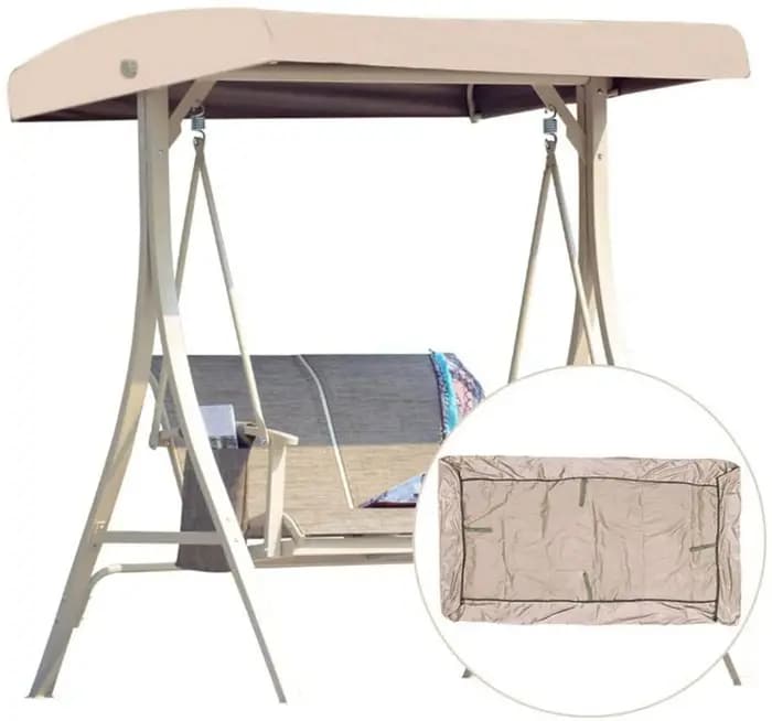 Chaise balançoire d'extérieur étanche