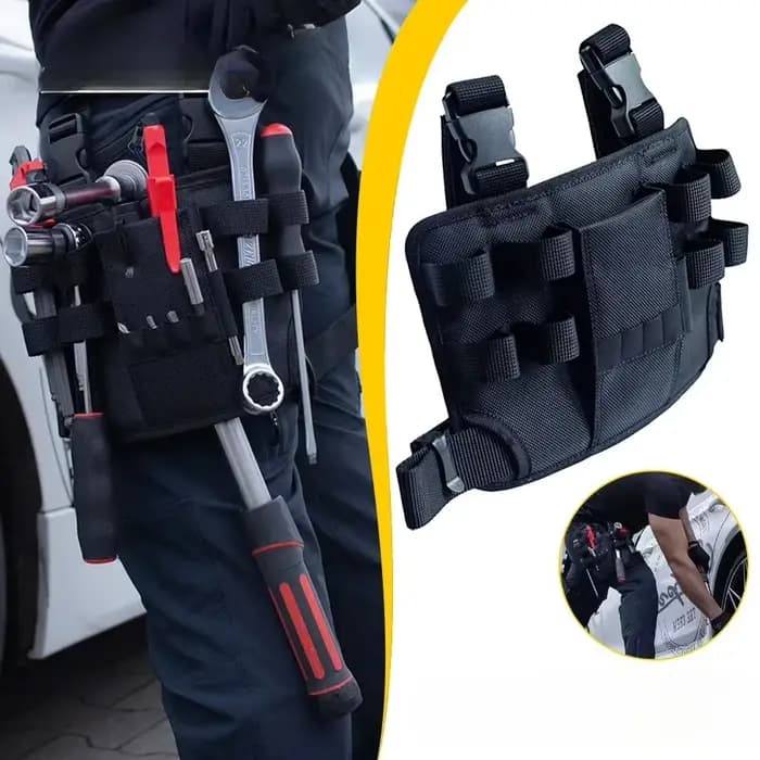 Sac à outils tactique pour ceinture avec étui à clip
