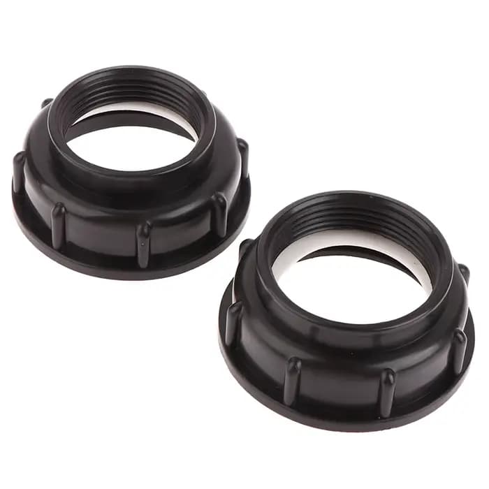 Raccord de réservoir d'eau IBC Durable bleu, filetage S60X6 vers connecteur de tuyau d'arrosage, ada