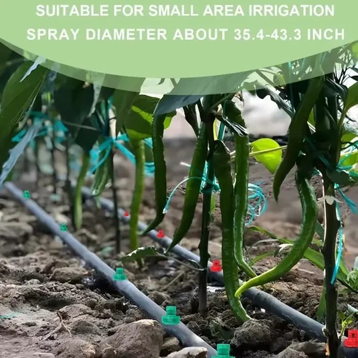Buse d'arrosage de jardin, Micro atomisation, réfraction à 90 180 degrés, Micro buse de brumisation