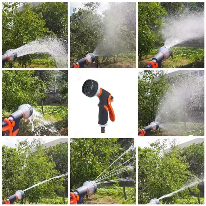 Ensemble de pistolets de pulvérisation de jardin à haute pression, arrosage de jardin au sol, lavage