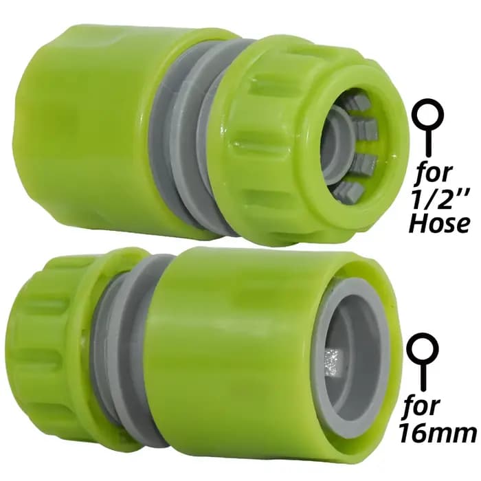 Sprycle 5 pièces 1/2 pouces tuyau d'arrosage connecteur rapide 16mm raccord