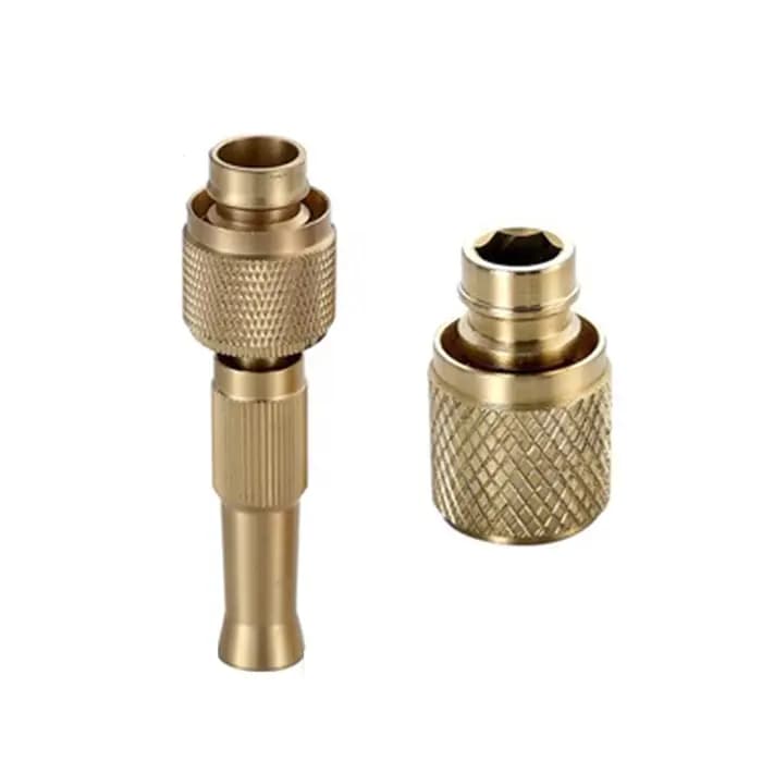 Buse de tuyau d'eau en laiton à haute pression, arroseur de tuyau de jardin, outils de lavage de voi