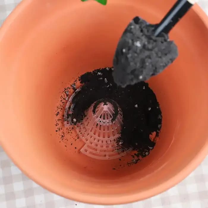 Pot de fleur étanche, trou, maille, tasse conique, bonsaï, grille conique, polymères astronomiques,