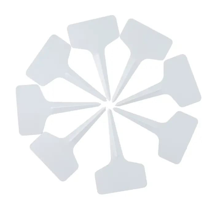 Marqueurs d'étiquettes pour plantes de Type T, 50 pièces, en PVC, pour Classification des plantes de